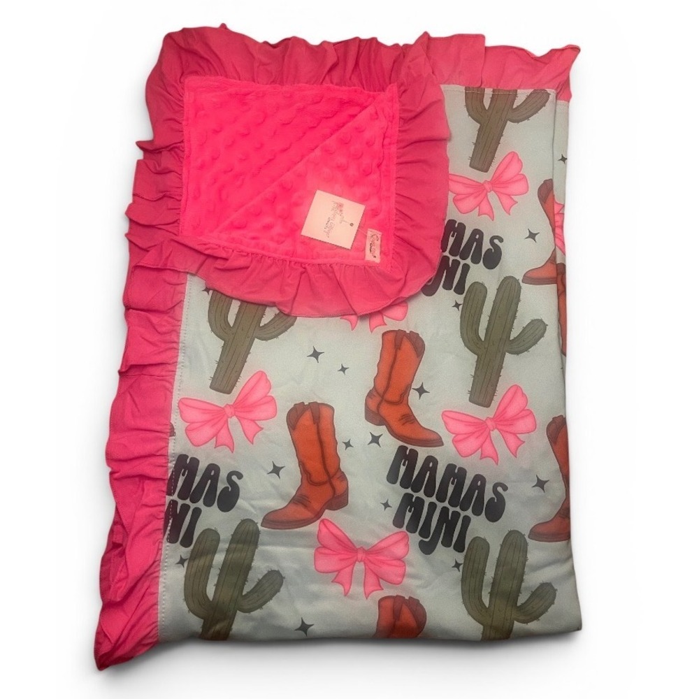 Bamboo Mama's Mini Blanket New